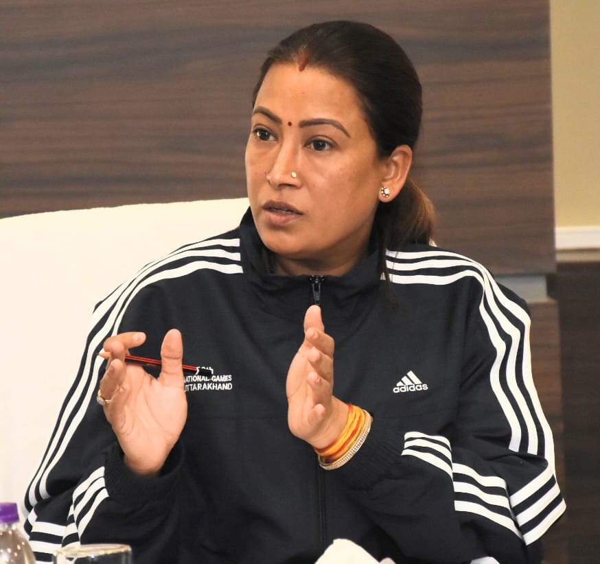 नेशनल गेम्स की तैयारियों को लेकर खेल मंत्री ने की समीक्षा, जीओ जारी न होने पर जताई नाराजगी