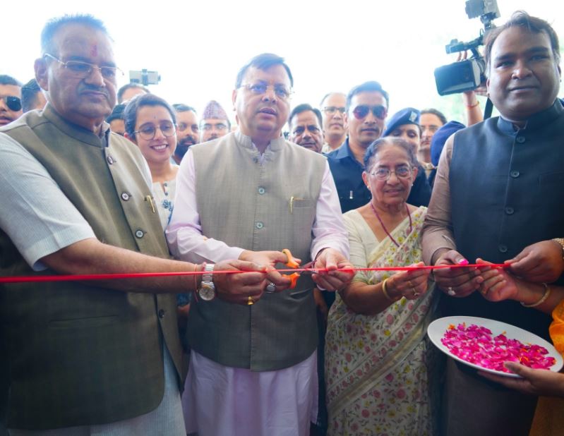 CM Dhami inaugurated Harbansh Kapoor Memorial Hall