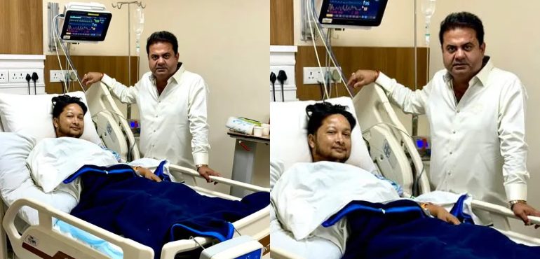 mla-umesh-kumar met singer pawandeep rajan